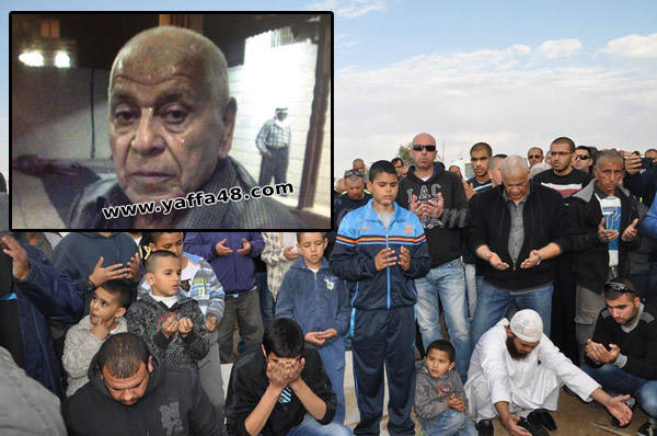  بالصور: جموع غفيرة تشارك في تشييع جثمان الحاج أبو حسني الباسل في اللد